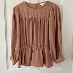 S Prologue nude blouse